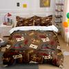 "Magical Accessories for Wizarding Adventures"  kid's and adults' bedroom decor, Exquisite three-piece bedding set gift