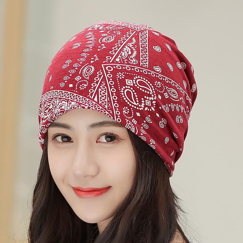 Fashion Pullover Hat, Children's Headband Hat, Pregnant Women's Confinement Stack, Nightcap, Dual-purpose Scarf