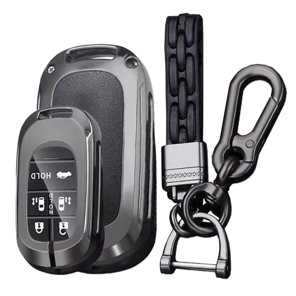 

[KUNIO] Honda 5 Button Double Sided Sliding Key Case Key Cover Key Cover Key чёрный