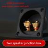 56.5mm 2 Way Binding Post Speaker Terminals Connectors For Sound System Installation And Upgrades
