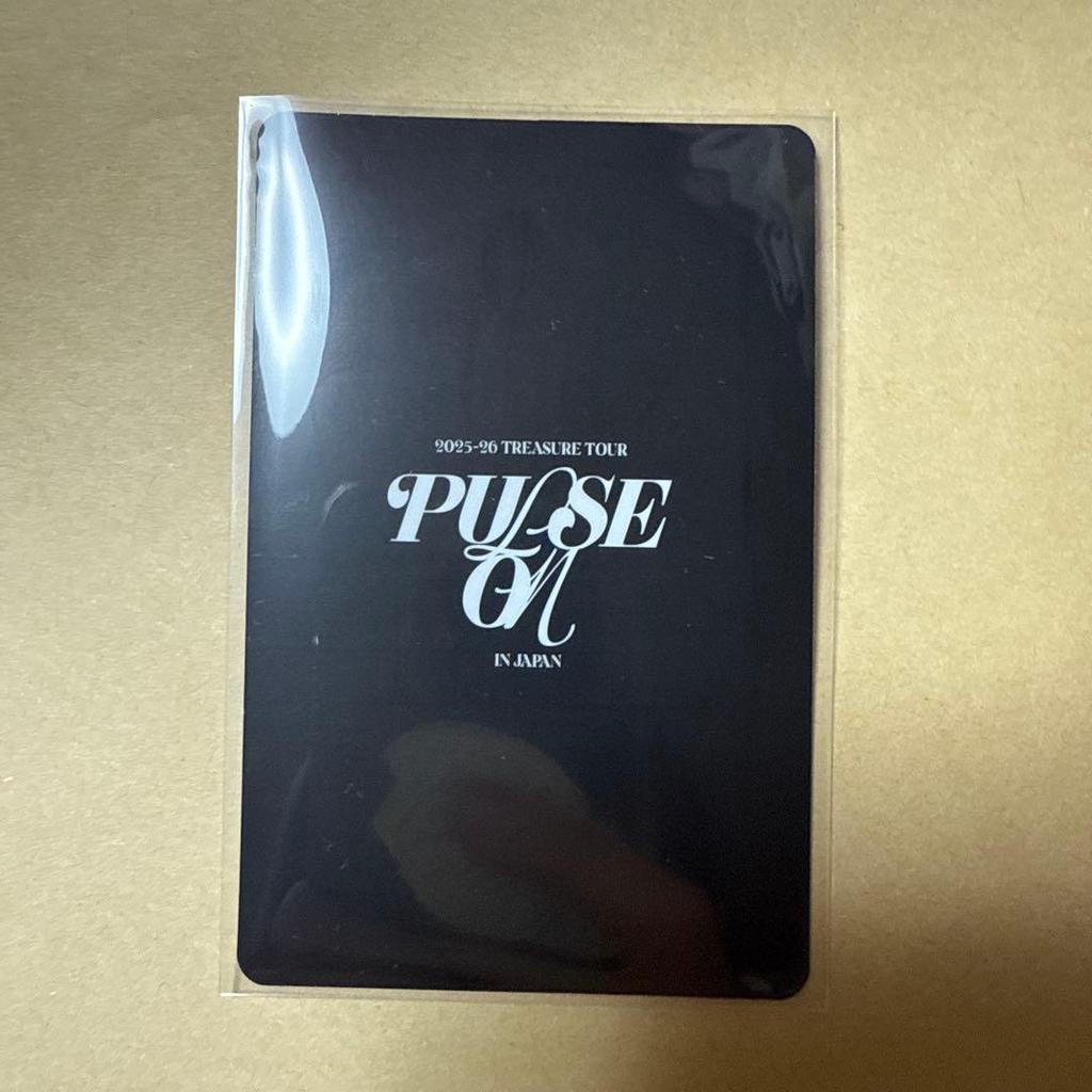 [USED] TREASURE Jihoon Trading Card Pop-up 8000 Yen Bonus