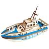 3D Wooden Lifeboat Puzzle Model - Kids' Toy & Boys' Birthday Gift