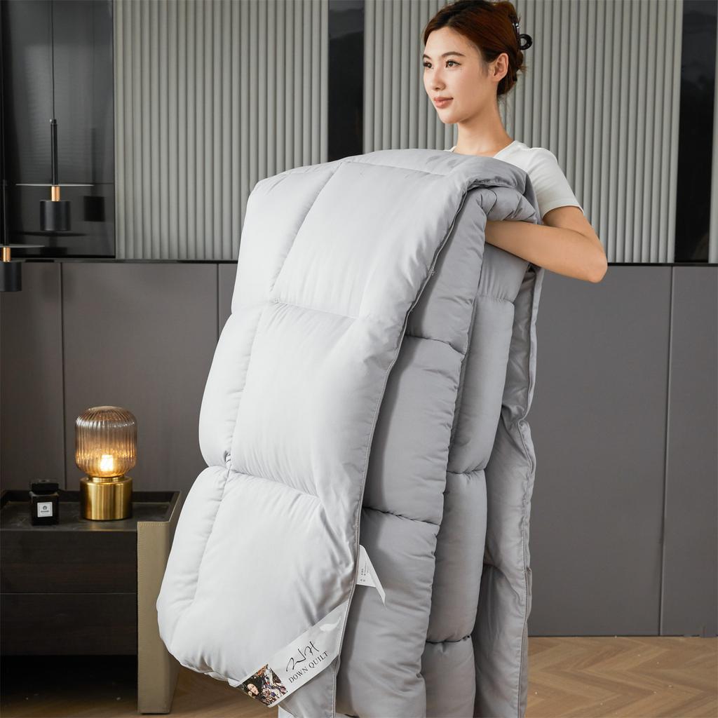 Luxury Hotel Style Duvet Quilt - Premium Hollow fibre Filling | Soft Machine Washable All Season Bedding Single Double King Super King