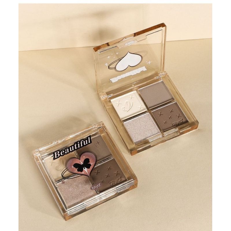Biya - Natural Shaping 3D Highlight & Contouring Palette - 2 Types