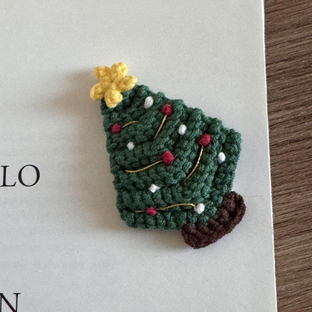 Christmas Series Hair Clips Winter Wool HairPins Christmas Tree BB Clips for Woman Girls Sweet Barrettes Children Cute Headdress