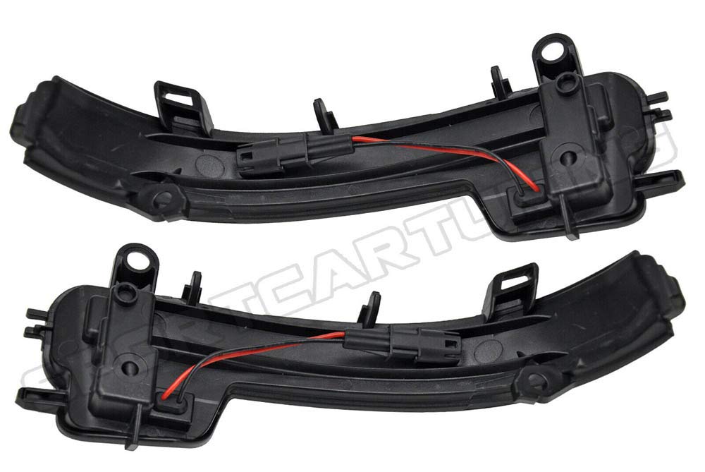 LED Flowing Door Mirror Sequential Dynamic Turn Signal Smoke Version 2 Series F45 F46 X1 Series F48 Vehicle Inspection OK