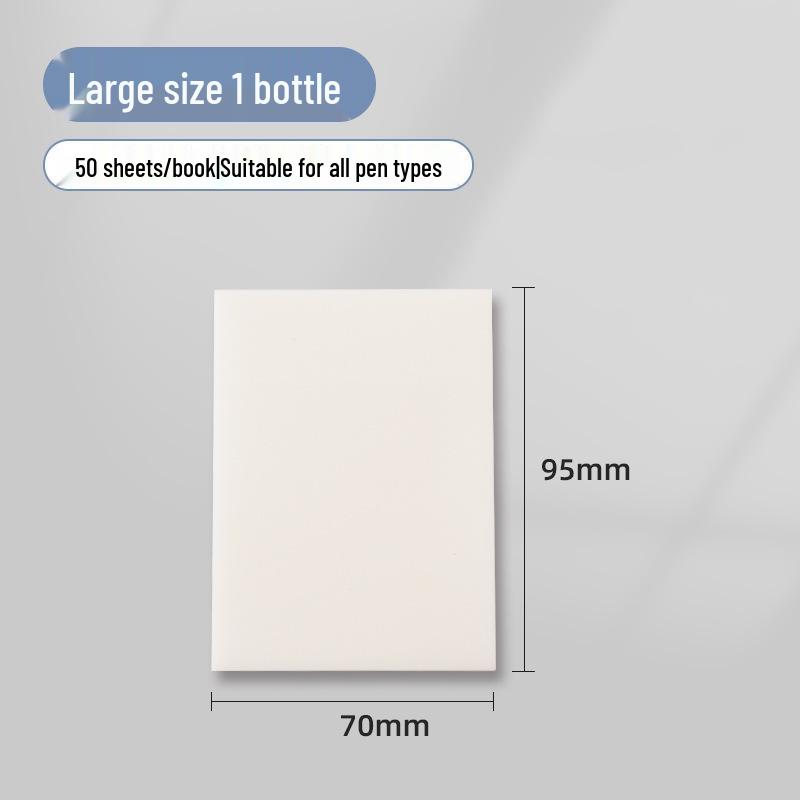 Handwritten Transparent Sticky Notes: Adhesive, Tearable, Perfect for Students to Highlight and Note Key Points.