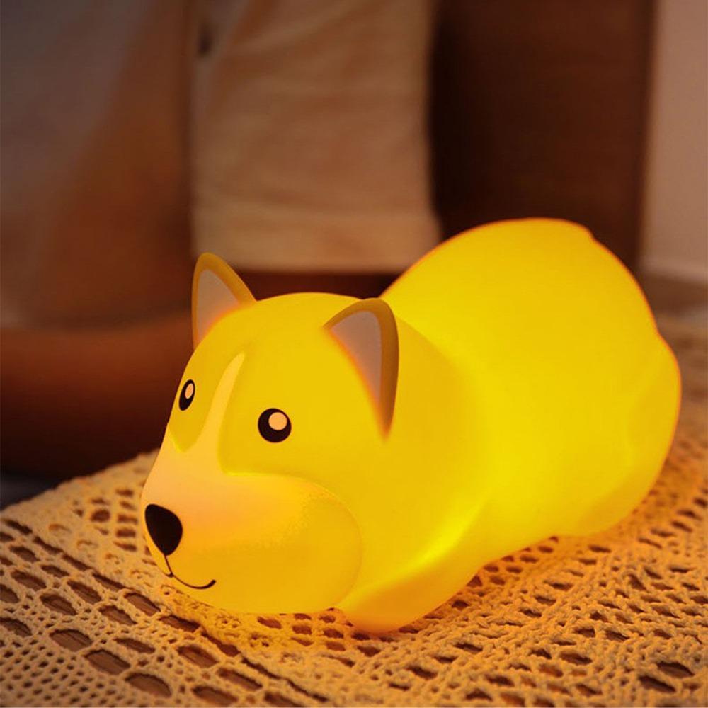 3 Brightness Levels Tap Control Lamp Type-C Charging Sleep Companion Light  Kids Bedroom