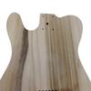 Unfertiger Gitarrenkörper Poliertes Holzart, DIY, T-Stil Gitarrenzubehör