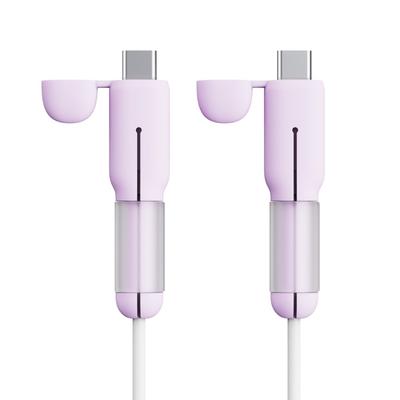 New Silicone Type-C Cable Protector Dustproof Soft Data Cable Protective Cover Anti-tear Cord Saver Data Line Accessories