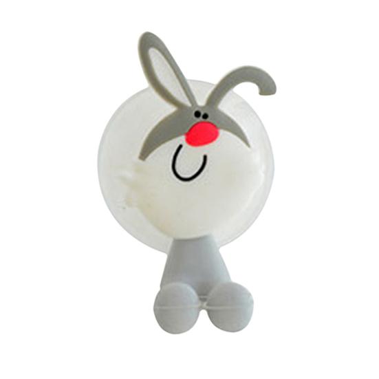 Cute Animal Silicone Toothbrush Holder Bathroom Wall Hanger Sucker Hook Stand