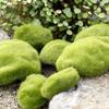 Artificial Fake Moss Stone Simulation Moss Stone Plant Decoration For Aquariums Glass Jar Terrarium Realistic Ornaments Garden