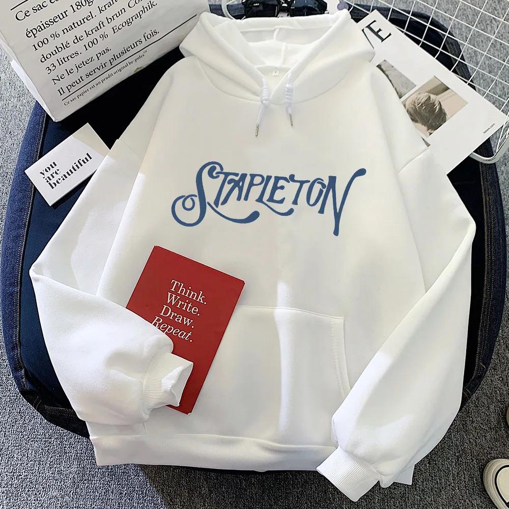 Chris Stapleton Hoodie Oversize With Hooded Fashion Fleece Sweatshirts Long-sleeved Grung Retro Clothes Moletom Casual Pullovers