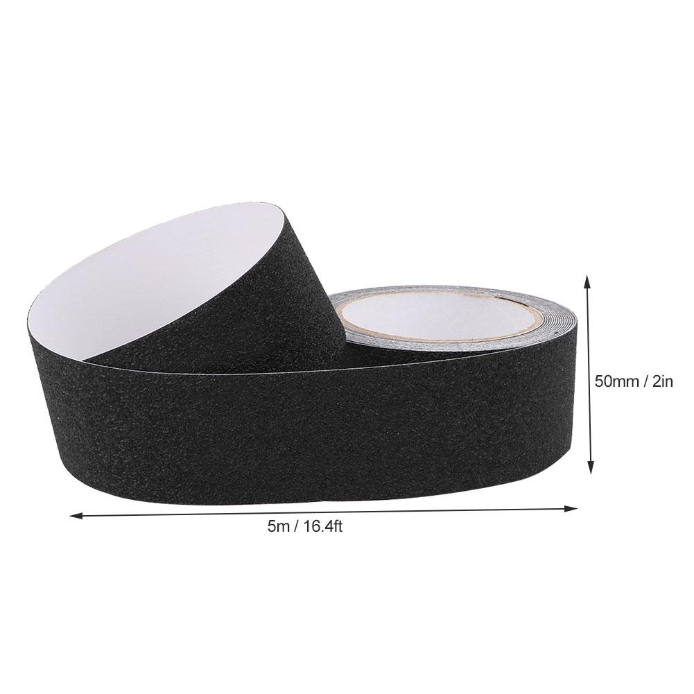 PEVA PU Rubber Non slip Tape Floor Stair Step Anti Slip Abrasive Safety Strip 5m