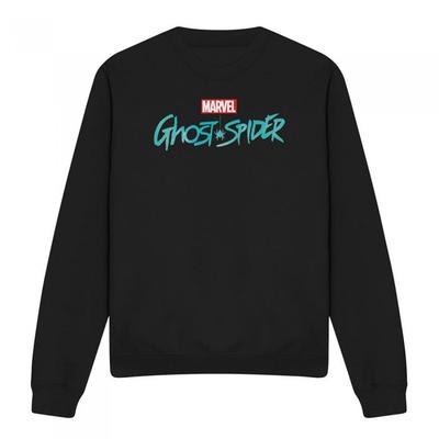 Spider-Man Unisex Adult Ghost-Spider Logo Sweatshirt