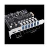 USB 3.2 och Typ C PCI-E expansionskort PCIE till USB-kontroller 6 portar + 2 portar USB-C 3.2 PCI-E kort A