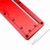 Table Cutter  Insert Aluminum Carpenter Cutter  Inversion Board Strong Strength  Cutter  Inversion Plate for Accurate Woodwork