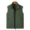 Zimní sametová vesta Oboustranné nošení Pánské Běžné Outdoorové Sportovní Rybářská vesta Prodyšná bunda Muži