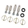 Replacement front sway bar link disconnects with a lift height of 2.5''-6" are suitable for 2007-18 Jeep Wrangler JK JKS models