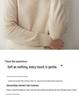 Women's V-Neck Loose Cashmere Sweater, Warm Knitted Pullover, Solid Color, Versatile & Trendy.