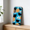 C-Cookie-M-Monster-R Funny Phone Case For Samsung Galaxy A13,21s,22,31,32,52,53,71,72,73,Soft Black Cover