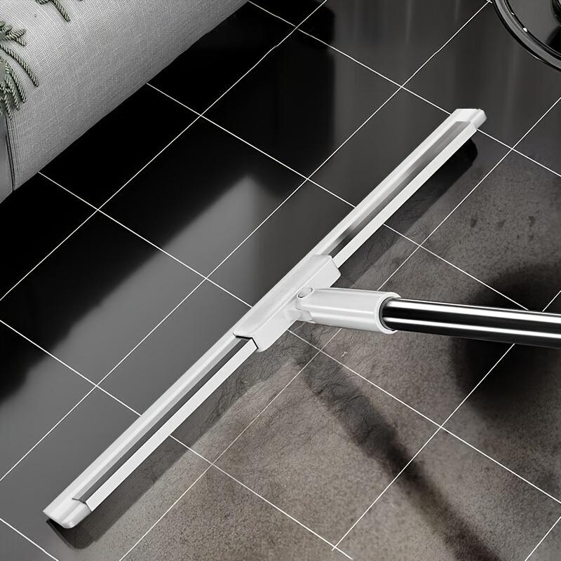 Magic Broom Silicone Squeegee: Effortless Cleaning for Floors, Cars, Glass, and Walls - Rotatable, Adjustable, and Suitable for Bathroom