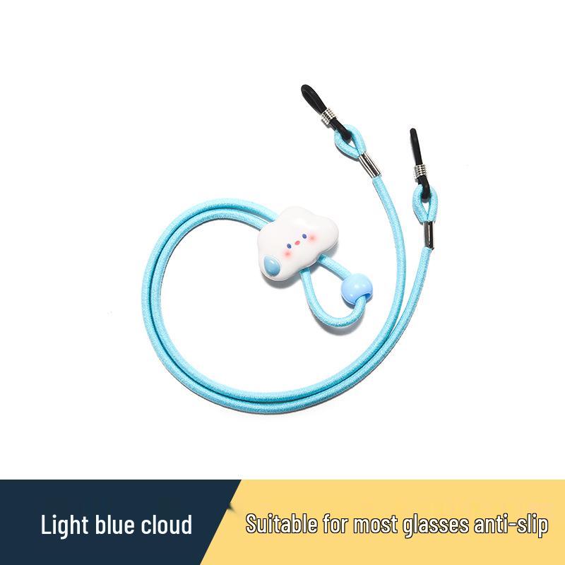 Kids' Anti-Slip Eyewear Lanyard with Sports Ear Hooks & Retractable Strap