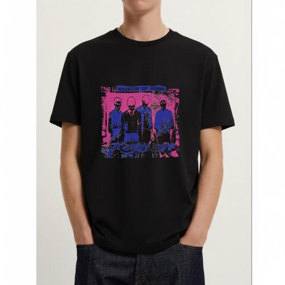 Mission of Burma Band TShirt Gift for Fans Music Lover All Sizes White S