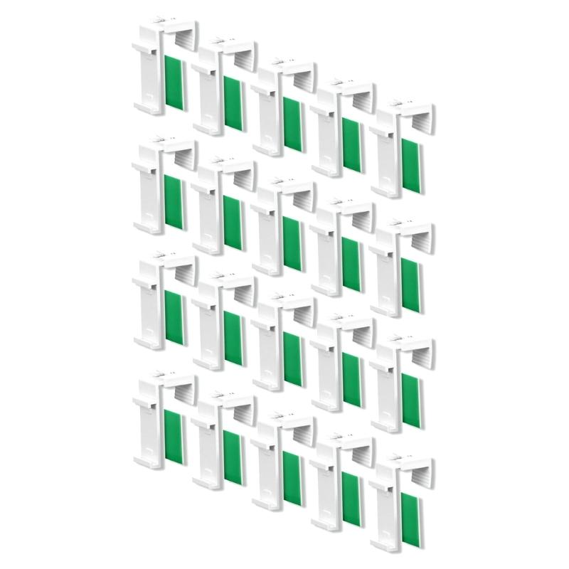 

20/60 шт. кронштейны для крепления рулонных штор, регулируемые, простая установка, держатель рулонной шторы, запчасти для ремонта оконных жалюзи