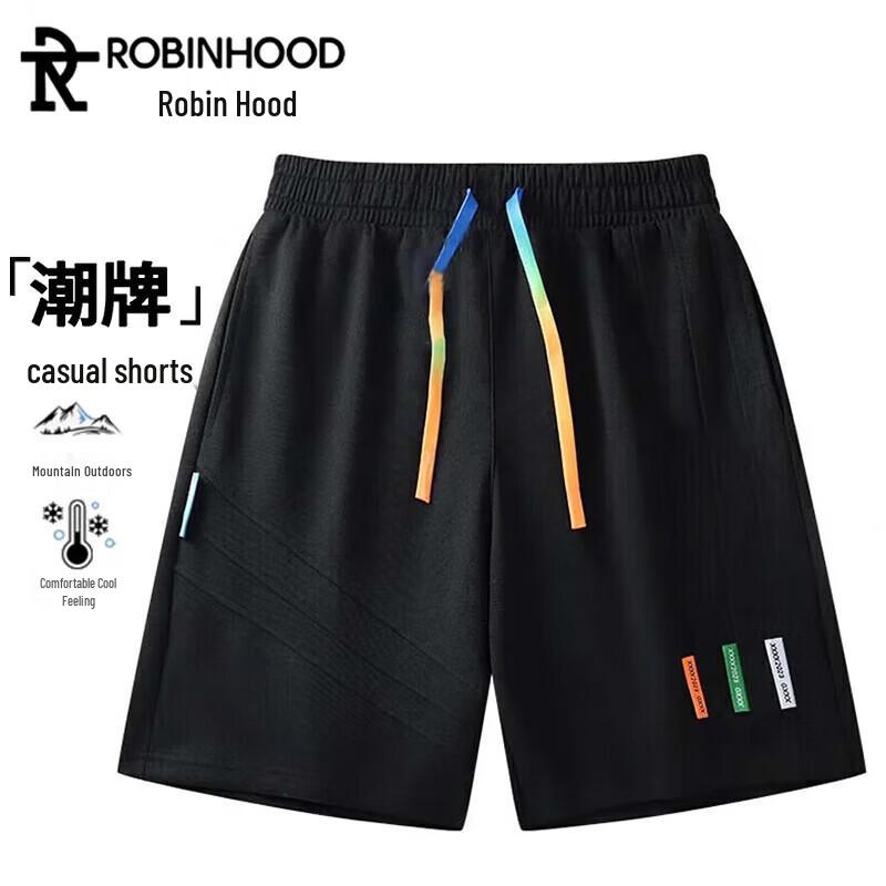 ROBINHOOD Men s Quick-Dry Sports Shorts 2XL