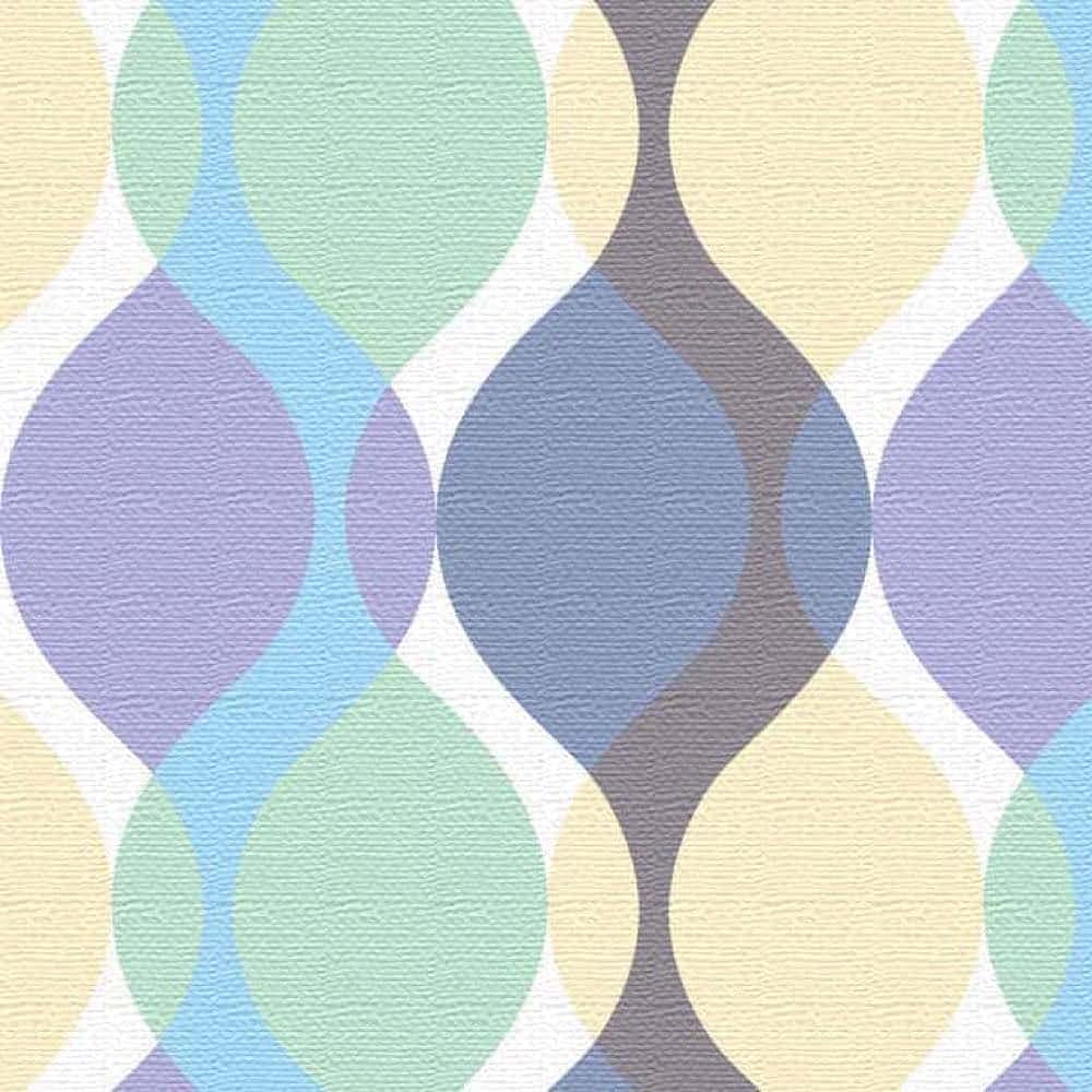 Nordic Curved Art 57cm x Large Made in Stylish Interior Living Room Fabric Panel, 57cm, Size, Japan, Poster, Decor, Redecoration, Pastel, Modern,