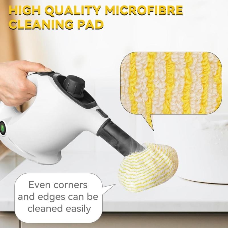 10Pcs Microfibre Cloth Cover Set Replacement for SC1 SC2 SC4 SC5 Steam Cleaner Hand Nozzle Cover Washable Accessories