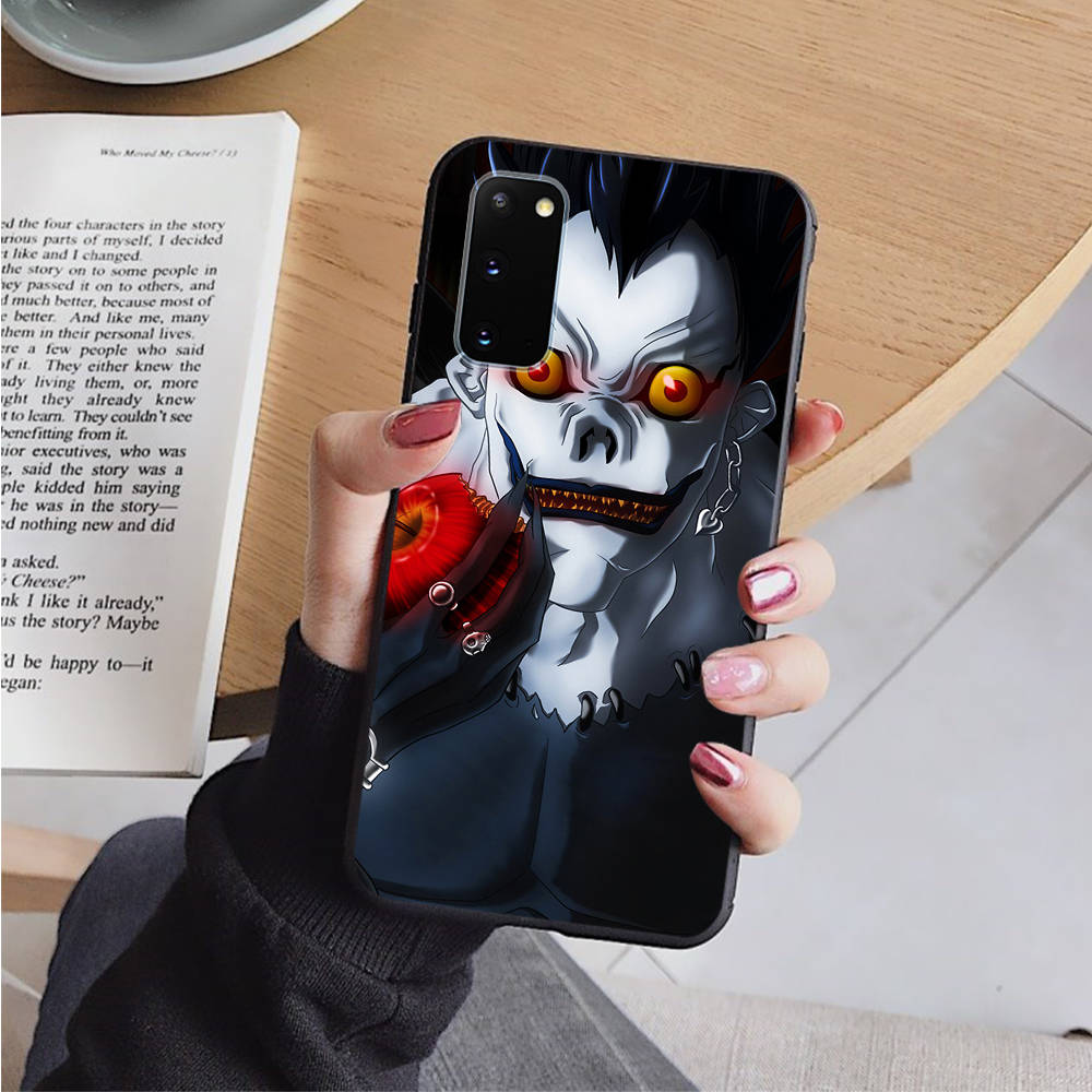 

Чехол-аниме AD99 Death Note черный для Samsung Note 20 Lite S24 Ultra S23 S22 A05 A06 A11 A71 A15 A16 A13 A24 A25 A33 A52 A53 M55 M35 Sofe Cover Samsung A73 коричневато-жёлтый