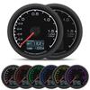 7 Colors LCD Car Racing Meter 60MM Vacuum Turbo Boost Water Temp Volt Oil Press Tachometer with Sensor for 4/6/8 Cylinder Cars