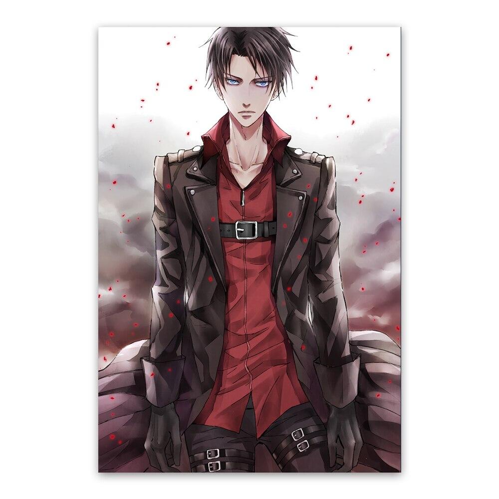 5d Diy Levi Ackerman Diamond Painting Attacking Giant Mosaic Handmade Animation Cross Stitch Full Circle Diamond Embroidery