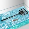 small Pool Skimmer Net Fine Mesh Pool Salvage Net Aquarium Cleaning Tool Portable Debris Removal Accessories for Fish Tank Tubs