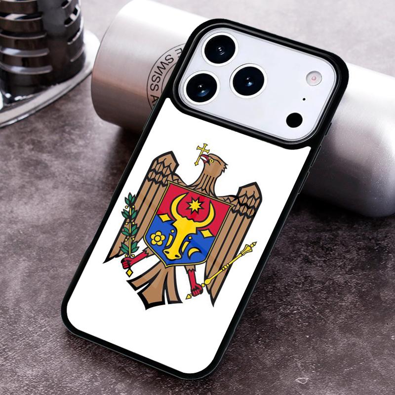 Moldova Flag Moldavians Phone Case for iPhone 17 16 15 Pro Max Air 14 13 12 11 Plus Shockproof Capa Cover