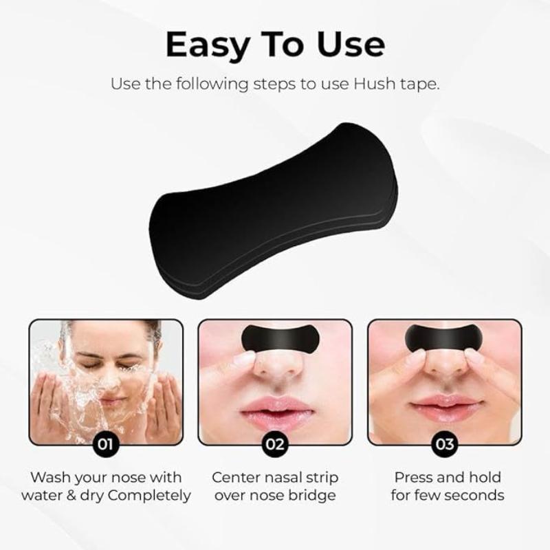 Durable And Safe 90/60/30/10Pcs Breath Nasal Strips Enhanced Breathing Anti-Snoring Nose Patches Good Sleeping Product Easier Sleep Aid Decive