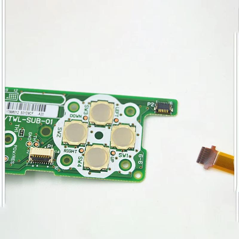 1 Set Für Nintend Dsi Spielkonsole Reparaturzubehör Abxy Tastenplatine Mit Kabel Für Ndsi Ein Aus Netzschalter Platine
