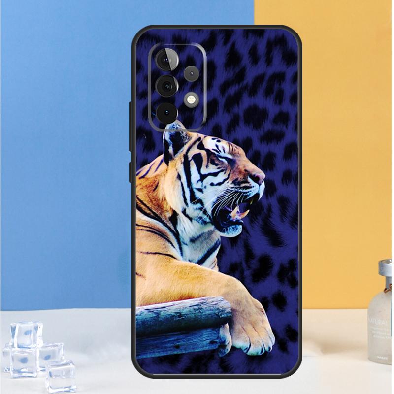 Tiger leopard print panther For Samsung Galaxy A05 A06 A13 A33 A53 A36 A26 A16 A54 A34 A14 A32 A52 A55 A35 A15 A56 Case