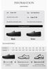 Men's Large Size Genuine Leather Casual Shoes - Non-Slip Thick Sole, Wear-Resistant, Ideal for Middle-Aged Wearers.