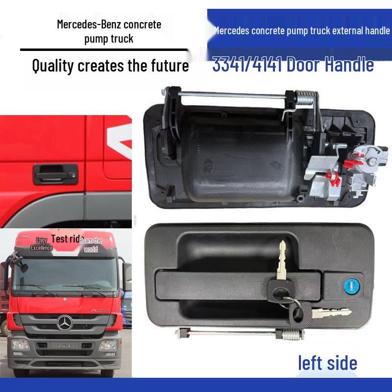 Mercedes-Benz Truck Door Exterior Handle for 3341/4141 Sany Zoomlion Concrete Pump Vehicles