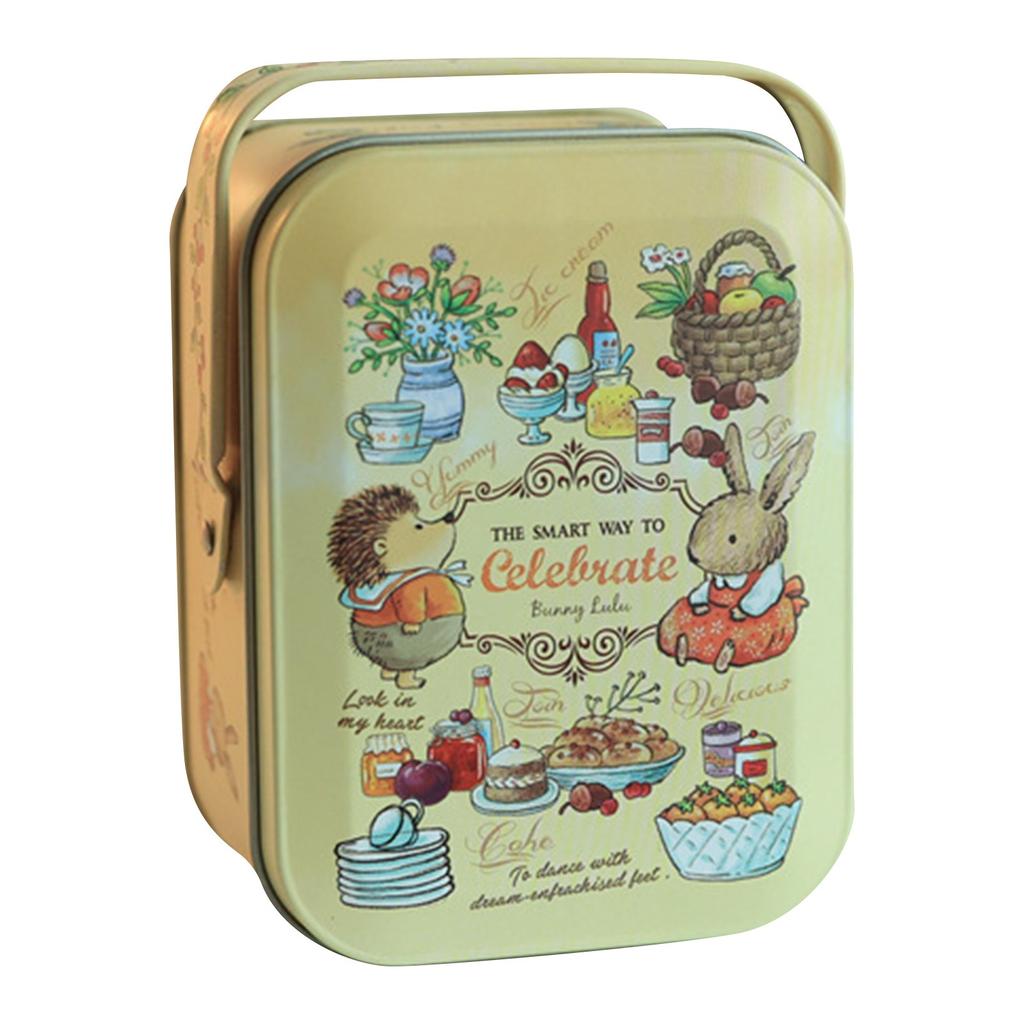 Christmas Biscuits Tin, Pastrys Tin, Empty Tin With Lid, Storage Jar, Metal Box, Gift Tin, Cookie Box, Candy Container, Storage Boxes