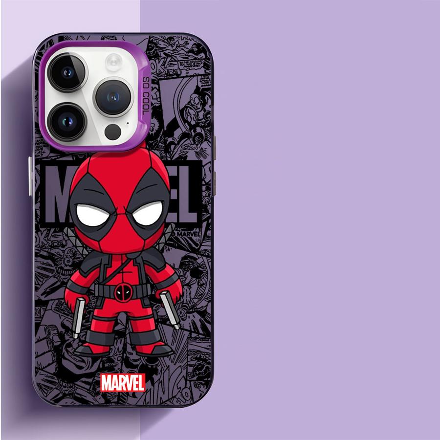 

Чехол для телефона Marvel Groot Deadpool для Apple iPhone 15 Pro Max 16 Pro 14 Pro 13 12 11 Pro Max 14 Plus Защитный Мягкий Чехол for iPhone 16 Pro