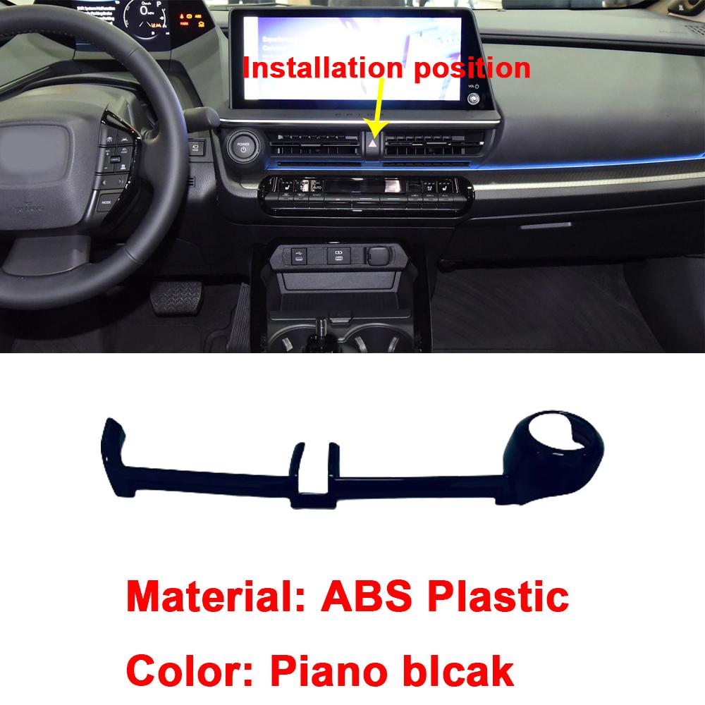 For Toyota Prius 60 Series  2024+ ABS Window Glass Lift Button Switch Panel Center Console Air Outlet Frame Trim