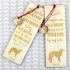 Borzoi, Russian Hunting Sighthound, Russian Wolfhound - dog bookmark, personalized bookmark, gift for bookworm from Art-Dog brand