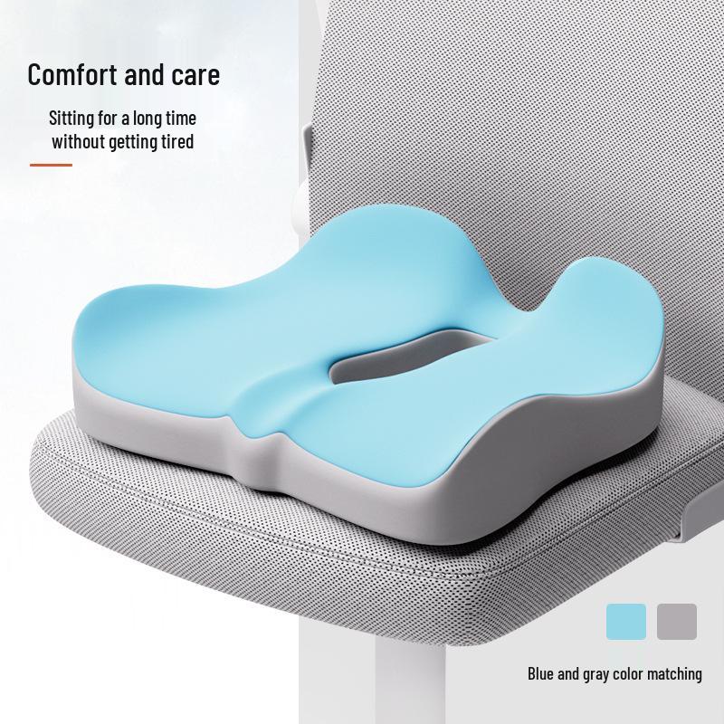 Pernă de Scaun din Spumă cu Memorie pentru Statul Lung pe Scaun – Suport Respirabil pentru Mașină, Birou, Sarcină și Studenți.