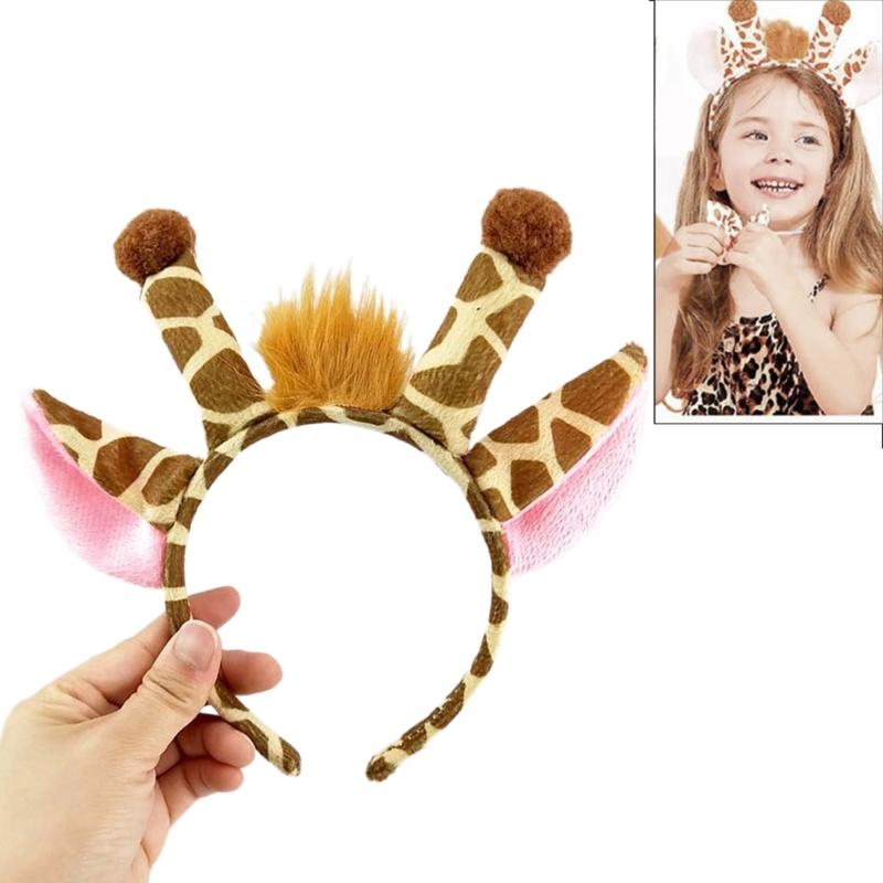 Halloween Giraffe Dress Up Kits Animal Costume for Kid Birthday Halloween