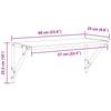 Wall Shelves 2 pcs Black Oak Effect 60 x 25 x 25.5 cm