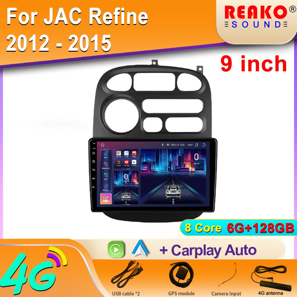 

Android Auto для JAC Refine 2012 - 2015 для Hyundai H-1 Starex 1997 - 2007 автомобильный радиоприемник стерео мультимедиа видеоплеер навигация 8 core 6GB+128GB